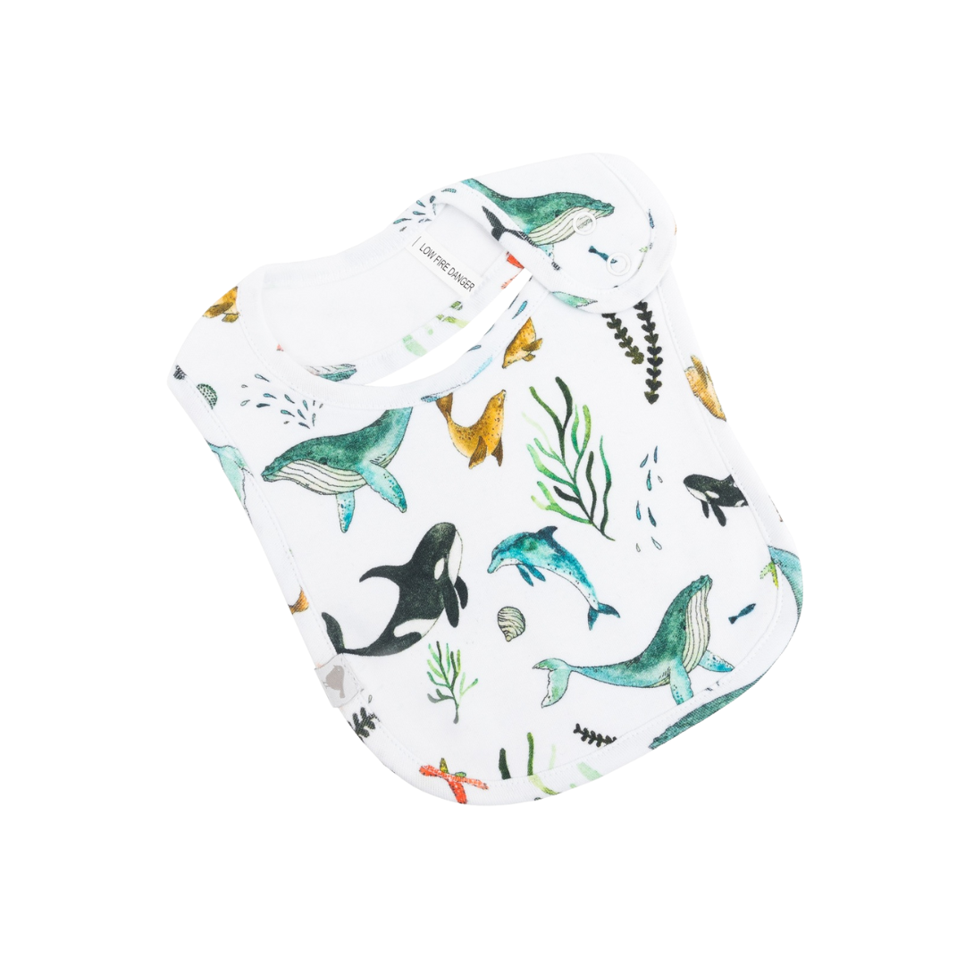 Under the Sea Organic Cotton Bib