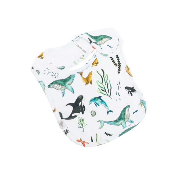 Under the Sea Organic Cotton Bib