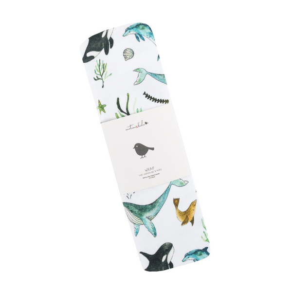 Under the Sea Organic Cotton Wrap