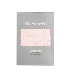 Little Bamboo Hooded Towel Dusty Pink for Baby
