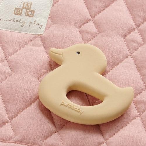 Pure Baby Duck Teether - Baby Gifts Australia