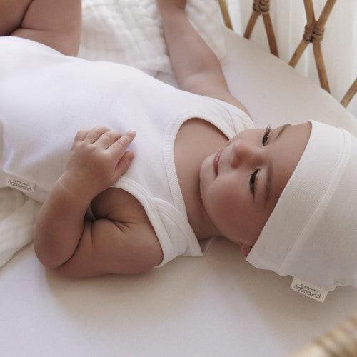 Pure Baby Essentials White Singlet Bodysuit - Baby Gifts Australia